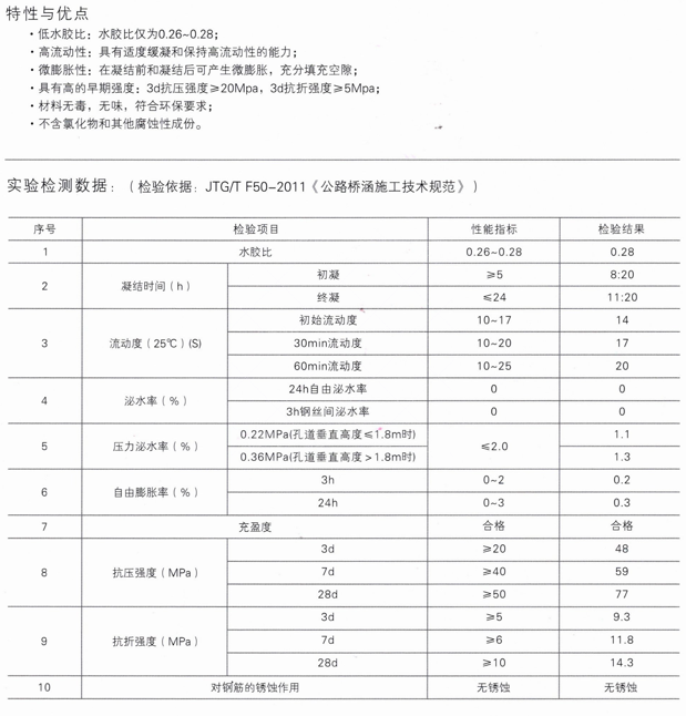 HL-80A压浆料